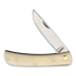 Marbles - Work Knife White Smooth Bone
