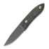 Maserin AM22 veitsi, Damascus, Fat Carbon, vihreä