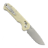 Maserin Frontier - Micarta kääntöveitsi, valkoinen