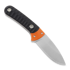 Maserin Sax kniv, sort, orange