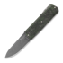 Maserin Silver Damascus kääntöveitsi, vihreä