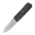 Maserin Silver Elmax kääntöveitsi, Black CF