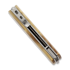 Coltello pieghevole Maserin Silver Elmax, Poplar Wood