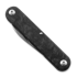 Coltello pieghevole Maserin Supertin, nero