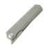 Maxace Baby Racoon Dog sulankstomas peilis, Smooth Titanium