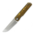 Maxace Baby Racoon-V sulankstomas peilis, Amber PEI