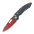 Maxace Babylon-A sulankstomas peilis, Blue Carbon Fiber, Red Cerakote