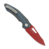 Maxace Babylon-A kääntöveitsi, Blue Carbon Fiber, Red Cerakote