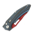 Maxace Babylon-A kääntöveitsi, Blue Carbon Fiber, Red Cerakote