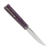 Maxace Banshee 2 balisong kniv, lila