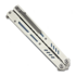 Нож пеперуда Maxace Banshee v3, White G-10