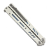Нож пеперуда Maxace Banshee v3, White G-10