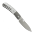 Maxace Beetle 2.0 sulankstomas peilis, Titanium & Silver Carbon Fiber