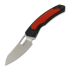 Saliekams nazis Maxace Black Mirror S, Black G-10 & Red Aluminum