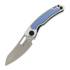 Maxace - Black Mirror S, Ivory G-10 & Blue Aluminum