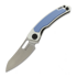 Saliekams nazis Maxace Black Mirror S, Ivory G-10 & Blue Aluminum