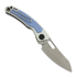Saliekams nazis Maxace Black Mirror S, Ivory G-10 & Blue Aluminum