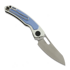 Saliekams nazis Maxace Black Mirror S, Ivory G-10 & Blue Aluminum