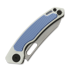 Saliekams nazis Maxace Black Mirror S, Ivory G-10 & Blue Aluminum