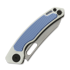 Saliekams nazis Maxace Black Mirror S, Ivory G-10 & Blue Aluminum