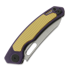 Saliekams nazis Maxace Black Mirror S, Purple G-10 & Yellow Aluminum