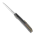 Maxace Black Mirror 折叠刀, stonewash