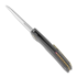 Maxace Black Mirror 折叠刀, stonewash