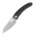 Maxace Black Mirror sulankstomas peilis, stonewash, carbon fiber