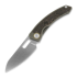 Maxace Black Mirror kääntöveitsi, Stonewash Handle CF Inlay