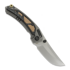 Maxace Blacklight 01 sulankstomas peilis, Stonewash Titanium & Brass/Copper