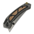 Coltello pieghevole Maxace Blacklight 01, Stonewash Titanium & Brass/Copper