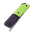 Maxace Capsule 2.0 sulankstomas peilis, Purple/Light Green G-10