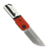 Maxace Capsule 2.0 sulankstomas peilis, Red/White G-10