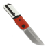 Maxace Capsule 2.0 kääntöveitsi, Red/White G-10