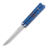 Нож бабочка Maxace Gauss Balisong, синий