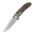 Maxace Goliath 2.0 CPM S90V Bowie kääntöveitsi, gold shred carbon fiber