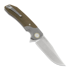Maxace Goliath 2.0 M390 Bowie kääntöveitsi, green canvas micarta