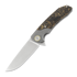 Maxace Goliath 2.0 M390 sulankstomas peilis, gold shred carbon fiber