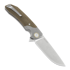 Maxace Goliath 2.0 M390 sulankstomas peilis, green canvas micarta