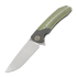 Maxace Goliath 2.0 sulankstomas peilis, od green micarta