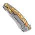 Maxace Halictus 2.0 Mokume folding knife