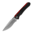 Maxace Kestrel kääntöveitsi, Aluminum Black G10