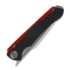 Maxace Kestrel sulankstomas peilis, Aluminum Black G10