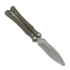 Maxace Loran II Comb balisong trainer, Dark Brown Titanium