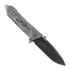 Maxace Mammoth 折叠刀, drop point, 灰色
