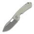Maxace Meerkat-M kääntöveitsi, White G10