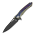 Maxace Midnightcat Amber Timascus sulankstomas peilis, ruda