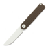 Maxace Nebula kääntöveitsi, Brown Titanium, White Cerakote