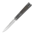 Нож бабочка Maxace Obsidian Spearpoint, dark grey