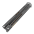 Нож бабочка Maxace Obsidian Spearpoint, dark grey